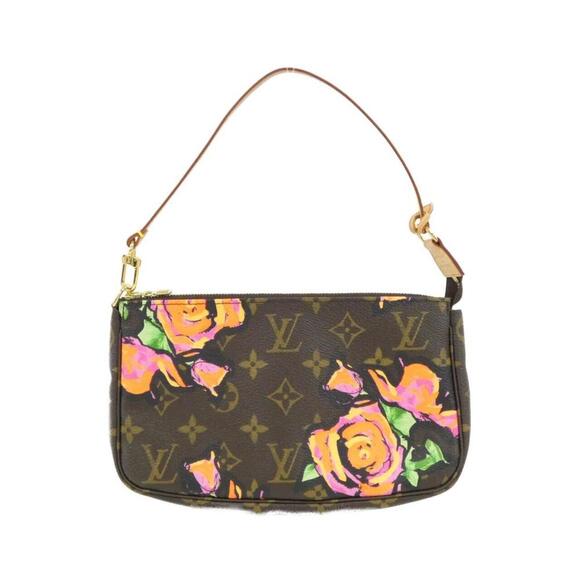 LOUIS VUITTON Gold Monogram Pouch - Picture 1 of 7